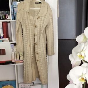 LAMBS Wool & Rabbit hair Cardigan